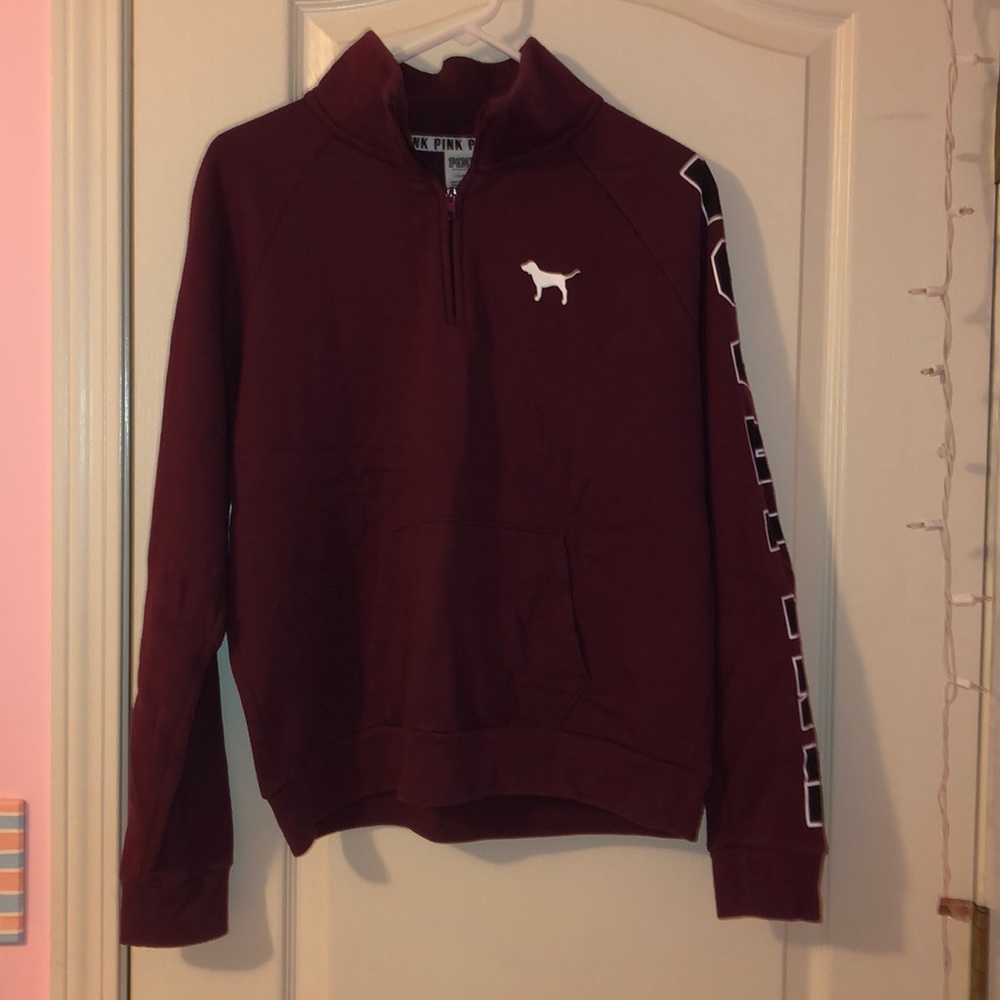 PINK quarter zip
